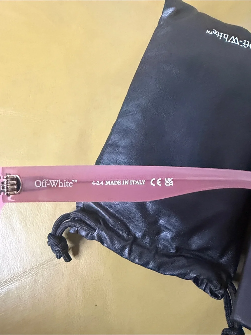 Off-White bold pink